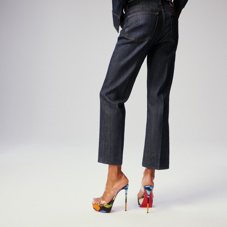 Christian Louboutin Just Nothing Alta Flower Strass - Image 5